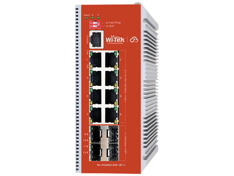 Коммутатор Wi-Tek WI-PCMS312GF-BT-I WI-PСMS312GF-BT-I